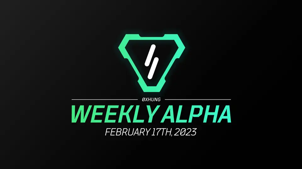 Weekly Alpha — Personal