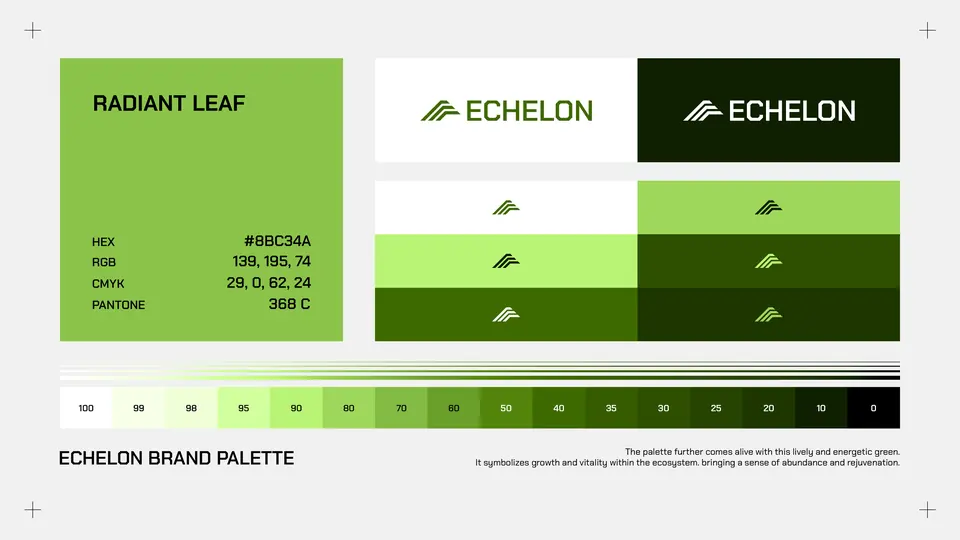 Echelon palette — Brand