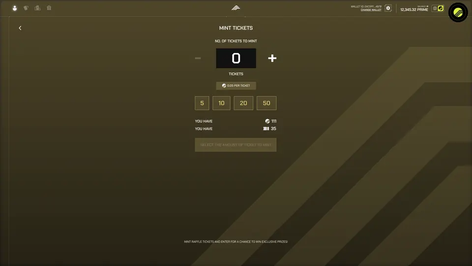 Raffles — Product UI