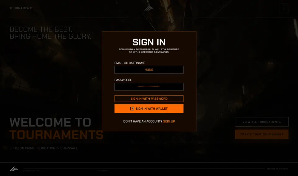 Versus — Tournament UI