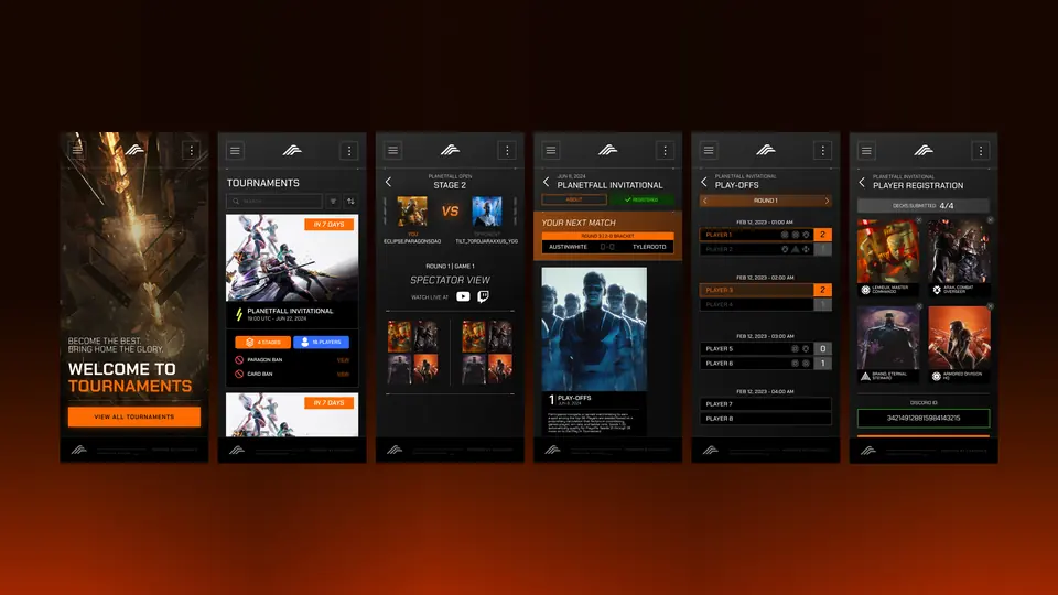 Versus — Tournament UI